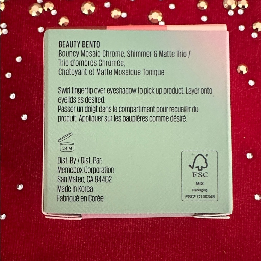 KAJA Beauty Bento Eyeshadow Trio - Coral Sunrise - Picture 5 of 6
